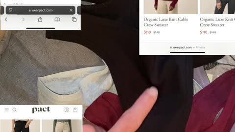 Buy ORGANIC clothes!