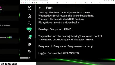 Epstein Files: Congress PANICS as Bondi Holds All Evidence