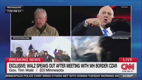 🚨 BREAKING: Democrats are furious after Tim Walz shows signs of CAVING, praising Tom Homan