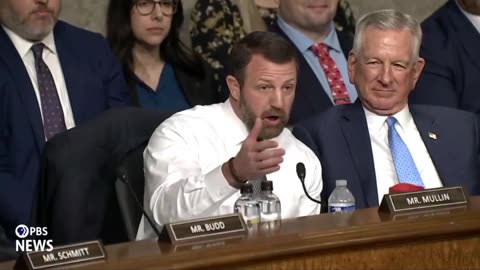 Sen Mullin exposes DEM senators during Pete Hegseth hearing