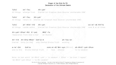 ARhAyas Krystal River Prayer