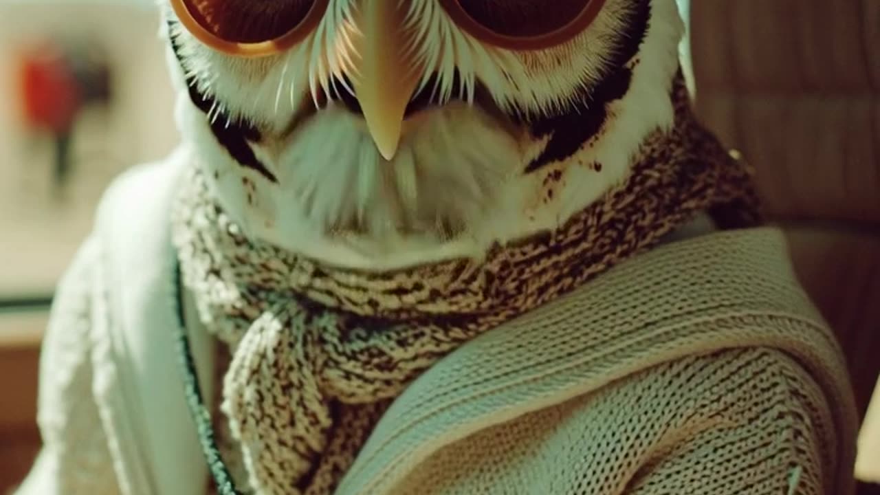 The video is made with AI, it may be artificial