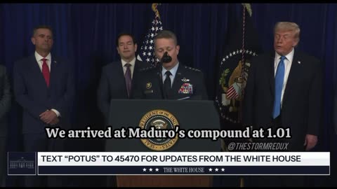 General DAN “RAIZIN” CAINE briefly explains The Venezuelan Mission, In/Out Safely