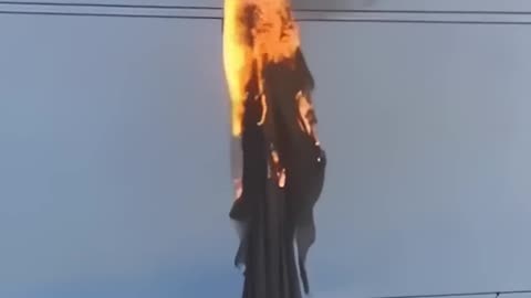 How Do They Clean Power Lines?! WATCH THIS 🤯