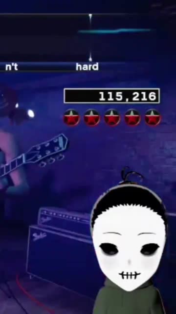 Crimson Stars in Rock Band 4 Brutal Mode 🤘#shorts #vuber #rockband