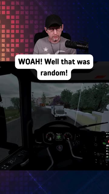 WOAH! Well that was random! #ets2