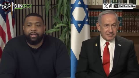 Brandon Tatum telling Netanyahu how happy he was only spit on once