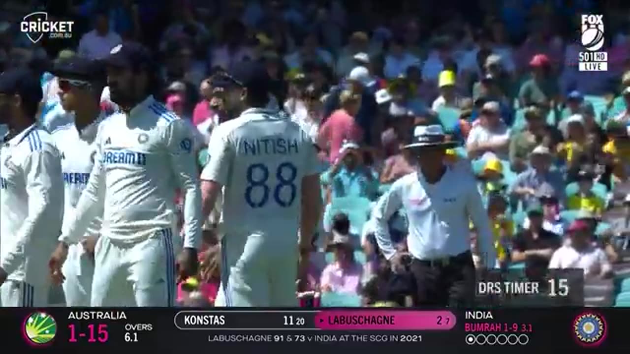 India VS Australia Fifth Test / Day Two.