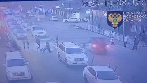 Russian Soldier Plows Through Crosswalk Full of Children Arrested for DUI Driving 4×4 in Moscow