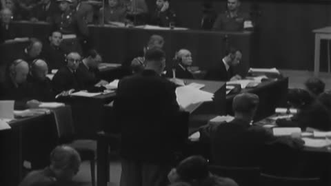 WAR CRIMES TRIALS, NUREMBERG, GERMANY - War Crimes Trials, Nuremberg, Germany - 111-adc-5769