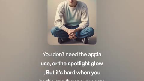 They Never See the Good You Do (V4.5)