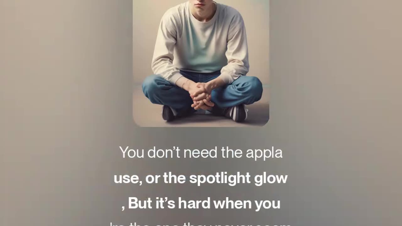 They Never See the Good You Do (V4.5)