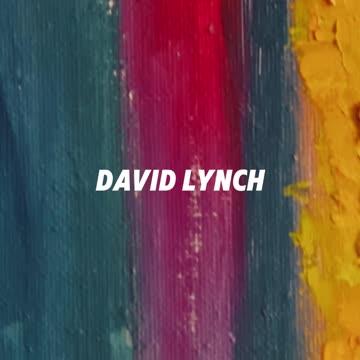 David Lynch on Vincent van Gogh and happiness, and being in pain and making art