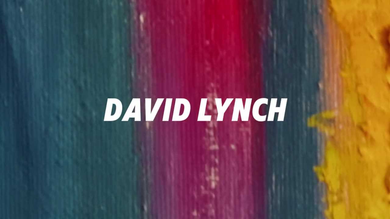 David Lynch on Vincent van Gogh and happiness, and being in pain and making art