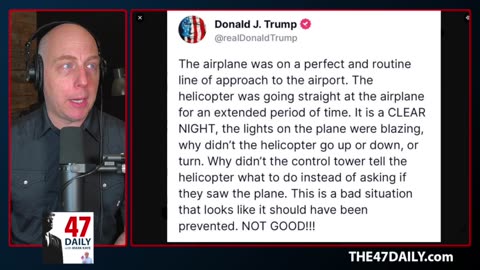 TRUMP Responds to HORRIFIC Plane Crash in DC! Latest Updates.