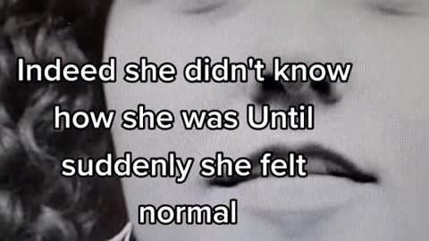 She felt normal