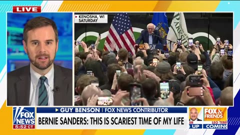 Bernie Sanders: "this is the scariest time of my life"