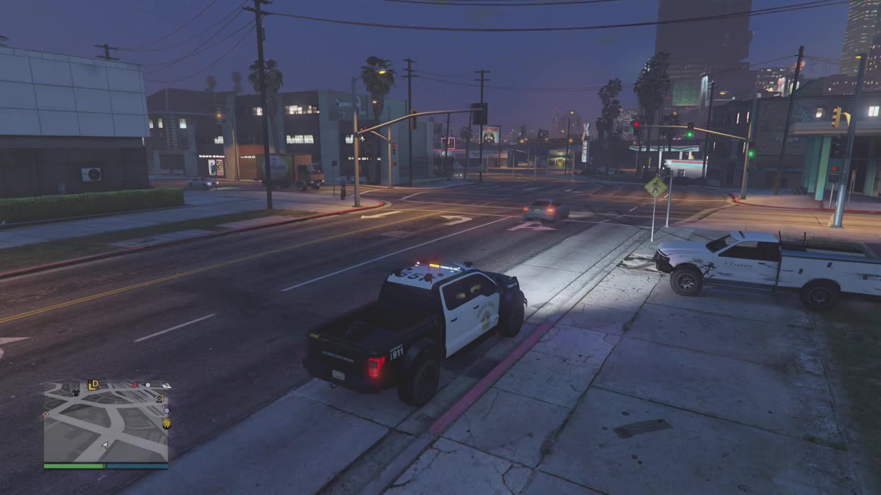 Grand Theft Auto V Police Chase 1-2-25