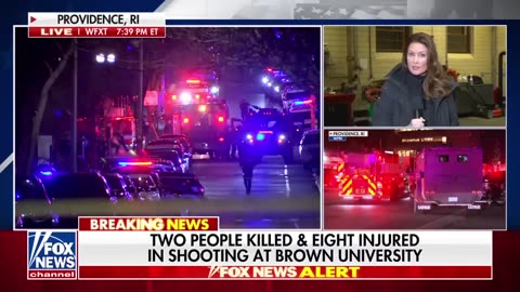 MANHUNT UNDERWAY for Brown University shooting suspect ‘dressed in black’