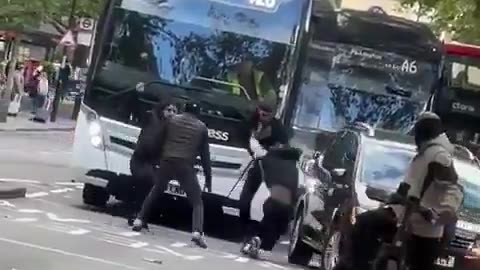 Outside the Regents Park Masjid in London