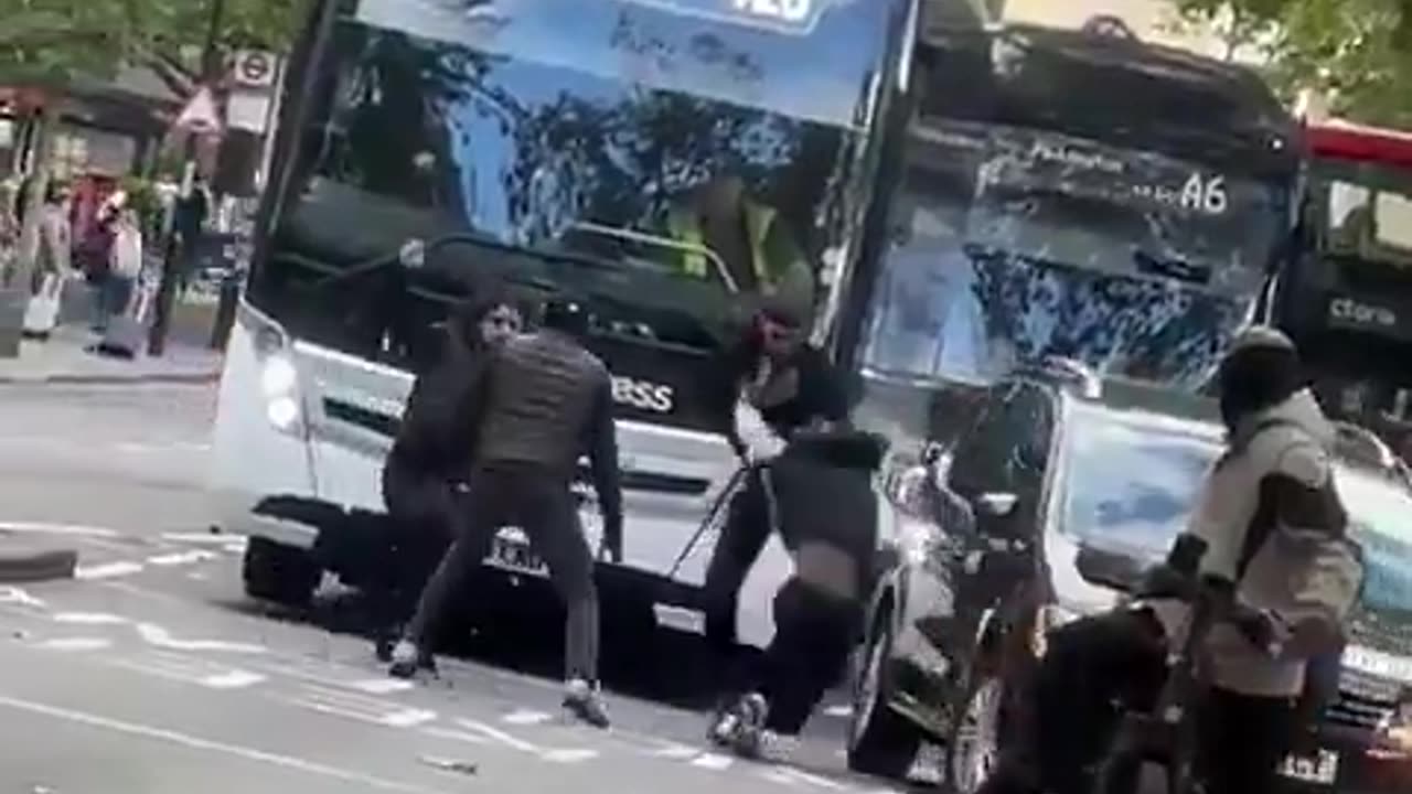 Outside the Regents Park Masjid in London