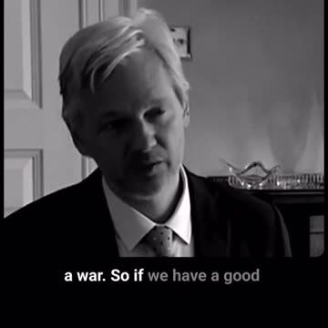 Julian Assange about unending wars and profits