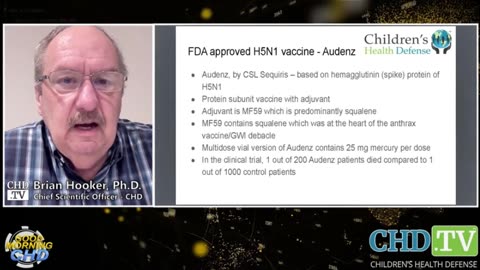 What the Cluck? Bird Flu, Gain of Function, Patents and Vaccines: Presentation by Dr Brian Hooker