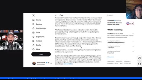XI - Coup - Major General Stopped - Military Lock Down - Silver Watch Monday - 1-25-26