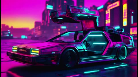 TIME MACHINE - Synthwave, Retrowave Mix -
