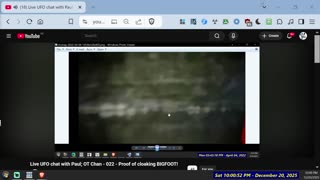 Did Expedition Bigfoot capture a bigfoot cloaking after walking a river or could it of been blackops