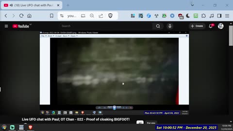 Did Expedition Bigfoot capture a bigfoot cloaking after walking a river or could it of been blackops