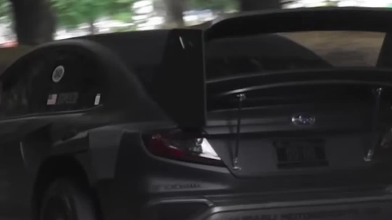 Subaru WRX 2024, Stage 3, Project Midnight A 670hp Monster Unleashed at Goodwood,Visual,slide on