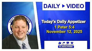 Today's Daily Appetizer (1 Peter 5:4)