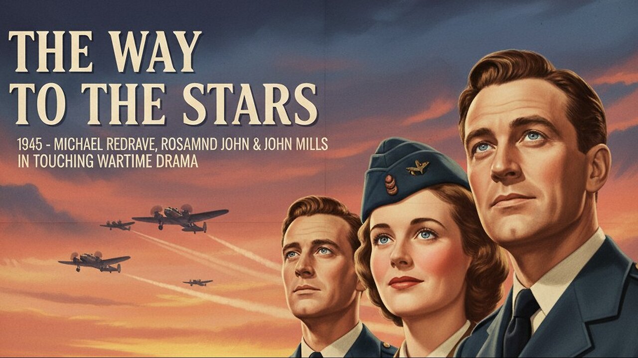 The Way to the Stars (1945) - Michael Redgrave & John Mills in Touching Wartime Drama
