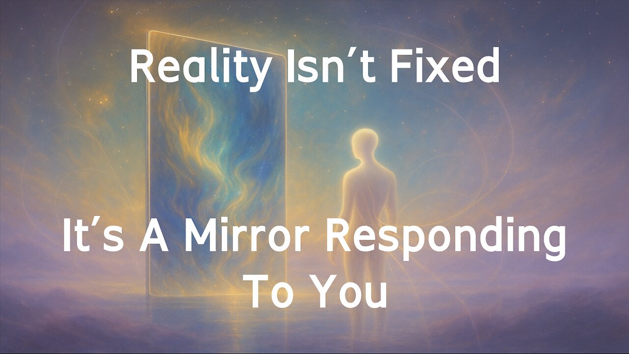 Reality Isn’t Fixed — It’s a Mirror Responding to You