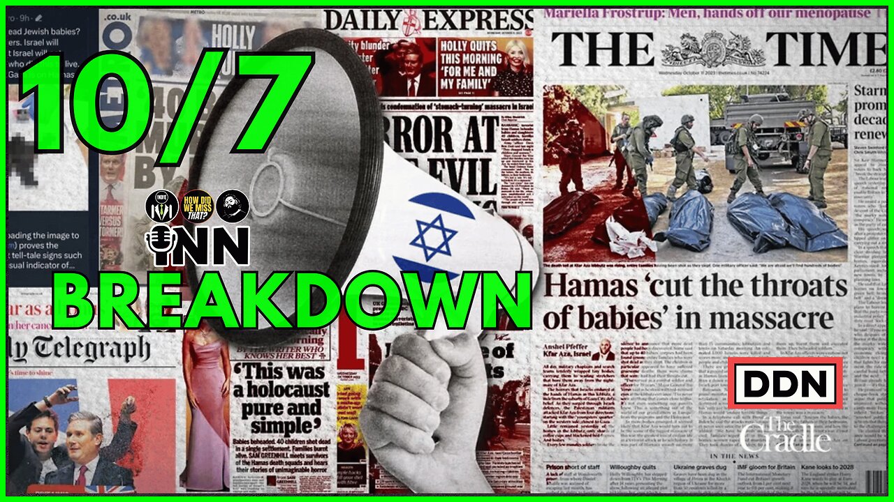 Breakdown of What REALLY Happened on Oct 7 | @GetIndieNews @DoubleDownNews