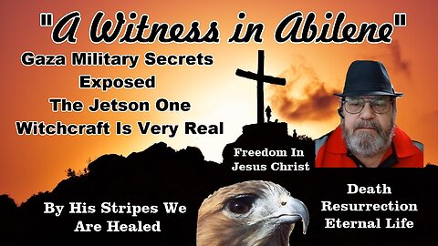 Gaza Military Secrets Exposed The Jetson One Witchcraft Is Very Real