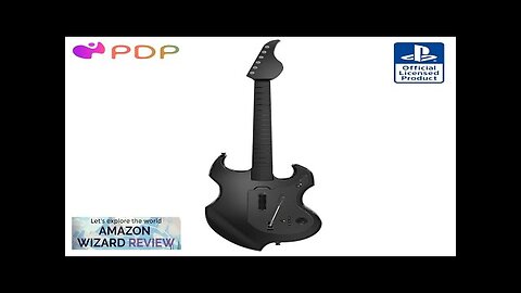 PDP RIFFMASTER Wireless Guitar Controller for PlayStation 5 and PlayStation 4 PS5/PS4 Review