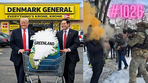 Greenland Is Ours, ICE Shooting In Minneapolis, 1 Dead - George Floyd Riots 2.0?