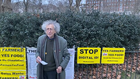 Speakers corner with piers Corbyn and Payriotic Twins Uk18/1/26