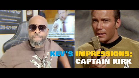 Kev Does a Captain Kirk Impression VS Family Guy Star Trek William Shatner