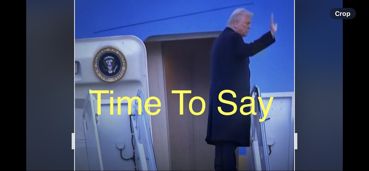 Is the song “time to say goodbye” speaking? Trump and Mar-a-Lago..