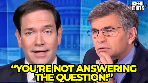 Marco Rubio PANICS Live - Over Venezuela Invasion