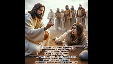 John 8 verse 3-5