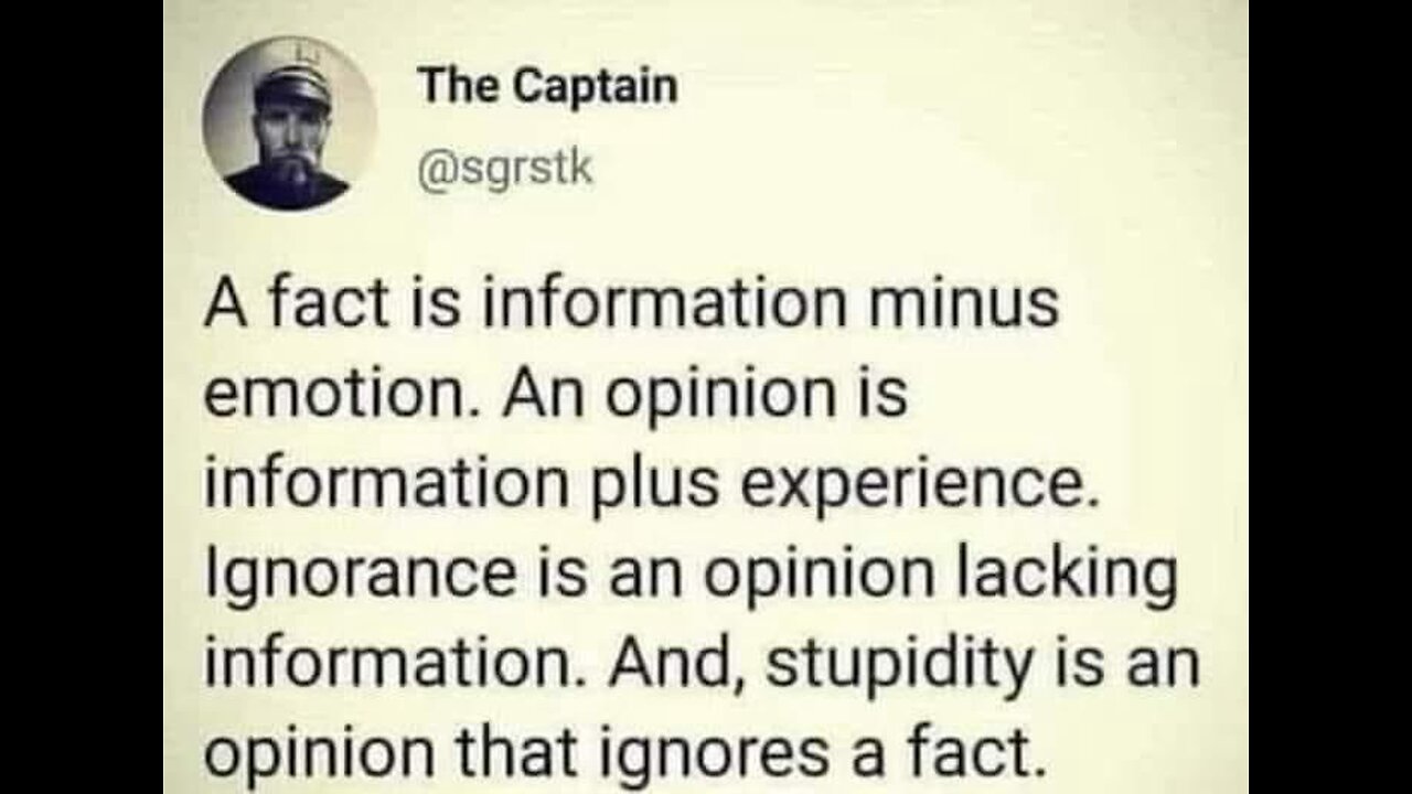 The Sun’s light, and common sense.