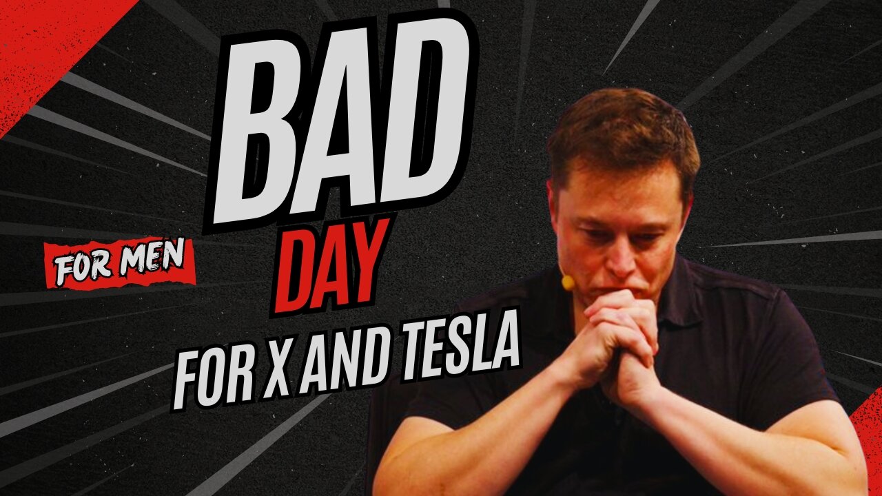 Bad Day for X and Tesla: Musk's Distractions Cause Outages & Stock Drop | TSLA Analysis