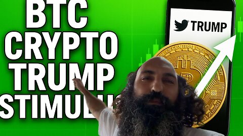 MASSIVE NEWS FOR BITCOIN & CRYPTO, TRUMP STIMULUS, THIS IS GOING TO SET OFF THE 2021 BULL MARKET