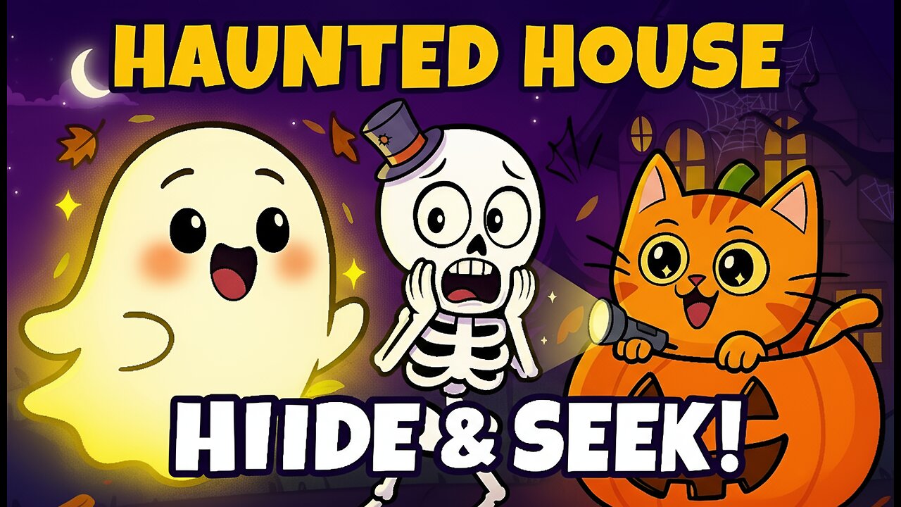 Haunted House Hide & Seek 👻 | Spooky Fun with the Critter Crew!