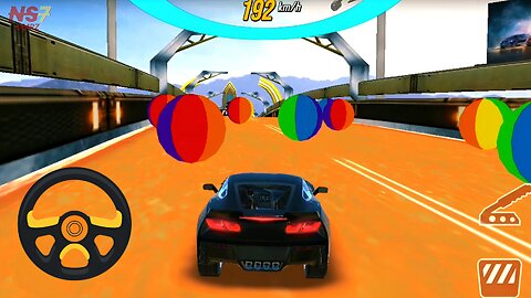 Colourful Balls in Car Ramp - Car Games 3D - Android Gameplay 🔥 ‎@NS7GMRZ
