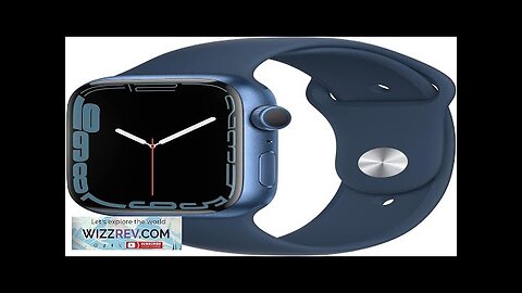 Apple Watch Series 7 (GPS 45MM) Blue Aluminum Case with Abyss Review